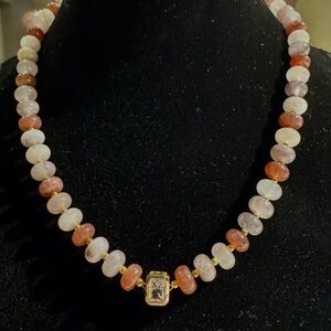 Elegant Multi-Color Beaded Necklace